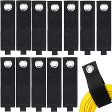 Paquete de 12 organizadores de soportes para cables de extensión grandes de 13.