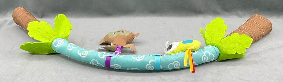 Bright Starts Summer Wild Safari SuperAsiento Repuesto Juguete Arco Mono Foto 3 de 4