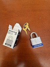 MASTER LOCK COMPANY SMALL PADLOCK, NEW IN BOX...