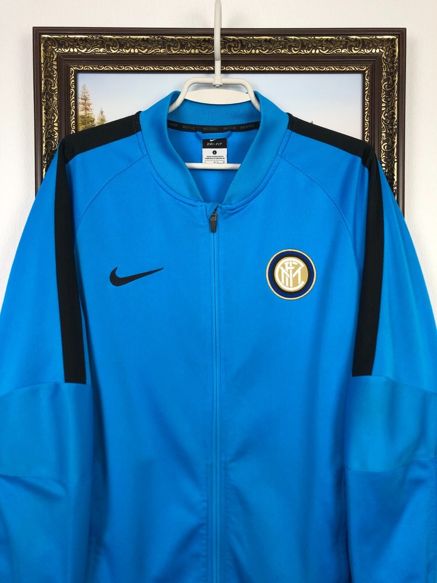 NIKE Inter Milan サッカーシャツ 古着 水色 Lサイズ 2006-07 Inter Milan Nike Training L/S Shirt - 4/10 - (L.Boys)