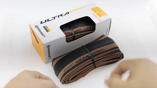 2PCS Road Bike Tire - Black Brown 700x28C Continental Folding outer tyres - Picture 3 of 12