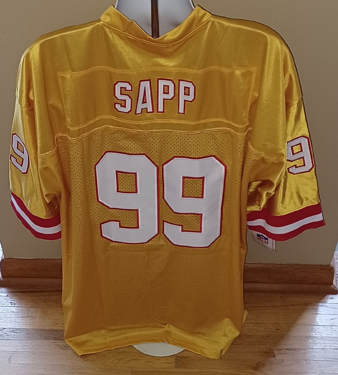 Warren Sapp Tampa Bay Buccaneers Mitchell & Ness 50 Large