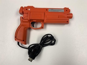 Sega Saturn Stunner Light Gun Orange MK-80113 Virtua Cop OEM Authentic