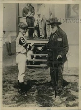 1926 Press Photo Tom Cheek & jockey CE Allen rode Red in W VA