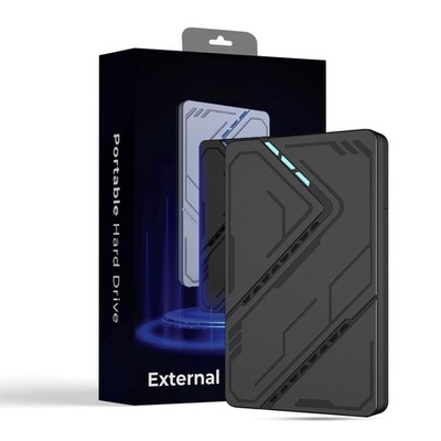 1TB Portable External Hard Drive USB 3.0, High-Speed Backup Storage for Laptop &
