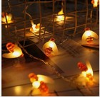 50 LED Solar Powered Bee Shaped String Lights - Waterproof Garden Lights Outdoor