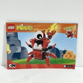 LEGO Mixels Series 4: 41531 Flamzer with Bonus Nixel - 100% Complete with Manual