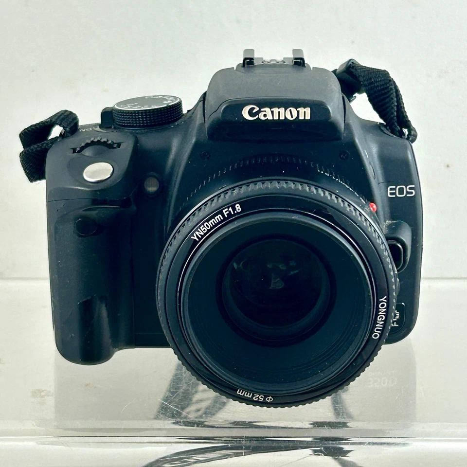 Canon EOS 350D DSLR Camera with Yongnuo 50mm F1.8 Lens -boxed - Image 2 of 4