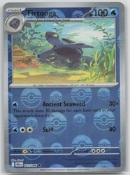 Tirtouga (Poke Ball Pattern) 022/086 Black Bolt