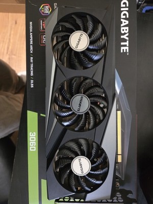 GIGABYTE NVIDIA GeForce RTX 3060 12GB GDDR6 Graphics Card (GV-N3060GAMING...