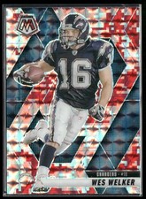 2025 Panini Mosaic Mosaic Camo Red Wes Welker #205 San Diego Chargers