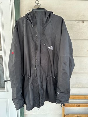 North Face Summit Series Gore-Tex XCR Jacket Mens 2XL Hooded Black , VIntage