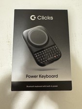 Clicks Power Keyboard Onyx CP-1000 Universal Bluetooth Keyboard 