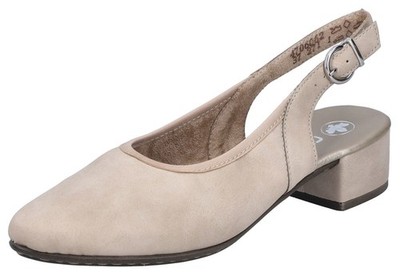 RETOURE - Rieker Slingpumps Sandale 60760230 Hellbeige 41 EU