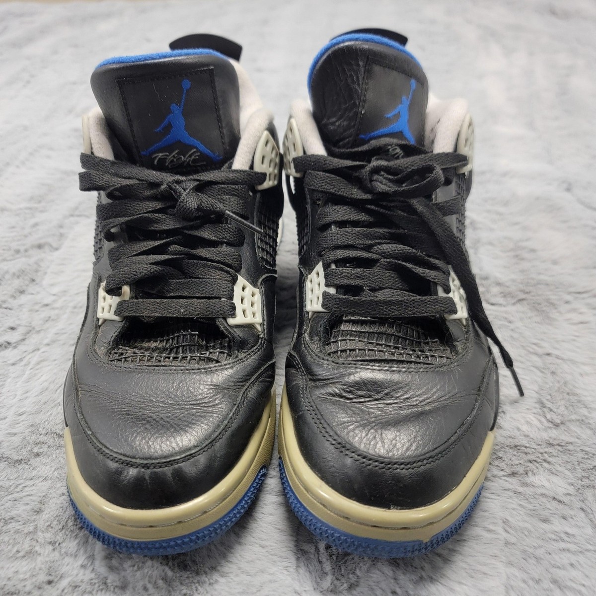 Air Jordan 4 Retro Motorsports Alternate Shoes Mens 10.5 Black