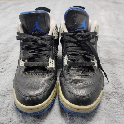 Air Jordan 4 Retro Motorsports Alternate Shoes Mens 10.5 Black