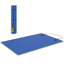 9' x 6' Lily Pad Floating Mat, Floating Water Pad for Lake, Blue
