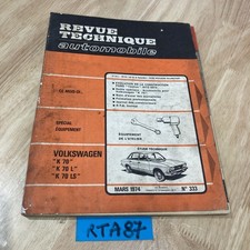 Revue technique Volkswagen K70