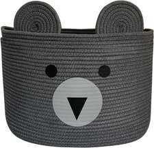 Ceste Portagiochi Bambini Contenitori, Cesto Mobile Porta Giocattoli, Organizer 