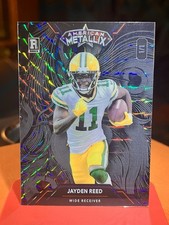2023 JAYDEN REED 1/1 BLACK FINITE RC Wild Card #MWWF-JR American Metallix Rookie. rookie card picture