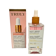 Truly Soft Serve After Shave Oil, 3.1 fl oz 90 ml Strawberry/Vanilla