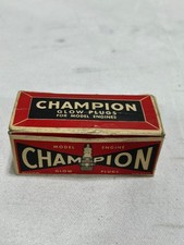 VINTAGE MODEL ENGINE CHAMPION VG-2 GLOW PLUGS ”NIB” BOX OF (10) NEW