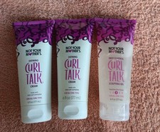 3 Pc Not Your Mother's Curl Talk Frizz Control Gel/ Curl Cream 6fl Oz N07