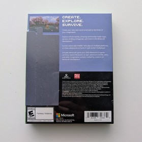 Minecraft with 3500 Minecoins - Code in Box, No Disc - Xbox Series X/S, Xbox One