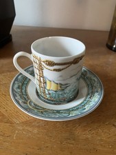 tasse et soucoupe Hermès patchwork bourrasque