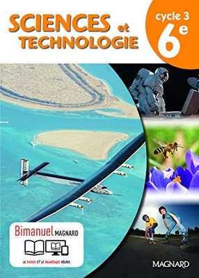 6E SCIENCES ET TECHNOLOGIES ELEVE BIMANUEL (SCIENCES MATHS By Jean-michel NEW