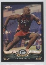 2013 Topps Chrome Black Refractor 56/299 Datone Jones #185 1q7