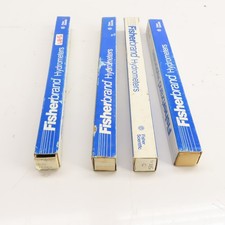 Fisher Scientific 11-585A Fisherbrand Twaddle Hydrometers 0-26 Range Lot of 4