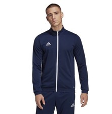adidas Entrada 22 Track Top Team Navy Blue AEROREADY Mens Sports Jacket Medium