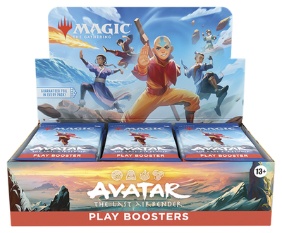 MTG アバターAvatarCollector Booster未開封 Magic MTG Avatar The Last Airbender PLAY Booster Box SEALED