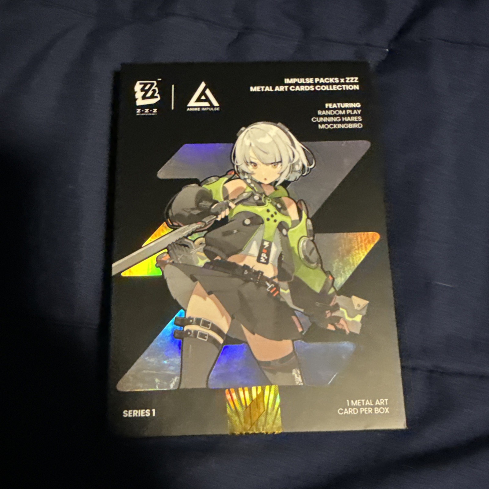 Zenless Zone Zero Silver Wise Anime Impulse Metal Art Card Series 1