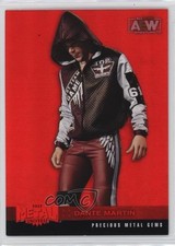 2022 Skybox Metal Universe AEW All Elite Wrestling PMG Red /100 Dante Martin 9e1