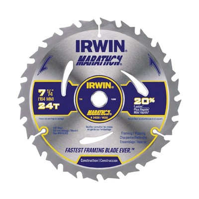 Irwin 24030 Marathon Reinforced Handheld Circular Saw Blade (Pack of 10)