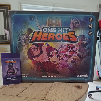 One-Hit Heroes Board Game Heroic Tier KS (Base+DO66-0 Companion Deck)