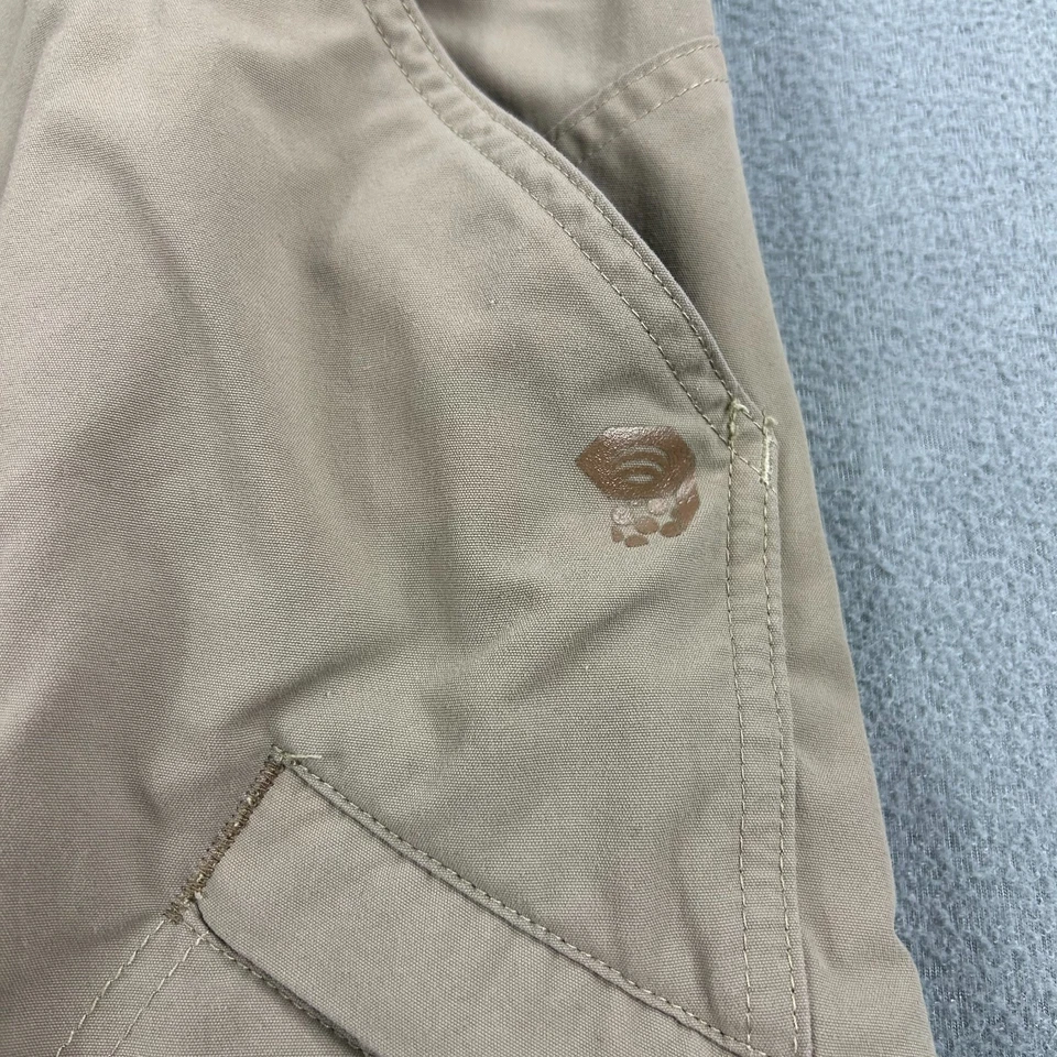 Shorts Mountain Hardwear Masculino 36 Marrom Cinto Nylon Curto para Caminhadas ao Ar Livre - Imagem 2 de 4