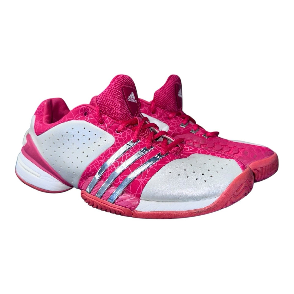 Size 10- Adidas Barricade Tennis Shoes 102729972