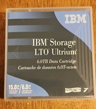IBM LTO-7 Ultrium 7 38L7302 Data Tape 5-Pack NEW Sealed 6TB/15TB Backup