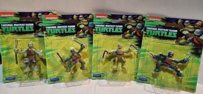 Playmates Toys Teenage Mutant Ninja Turtles Action Figures Set of 4 2019 2'' tall