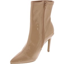 Bebe Womens Kandey Zipper Pointed Toe Ankle B...
