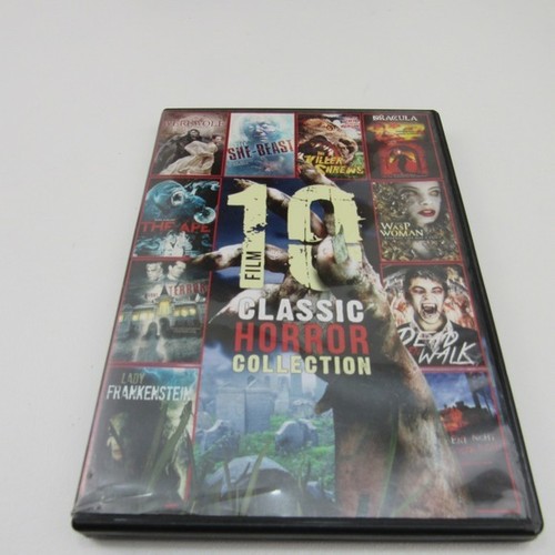 10 Film Classic Horror Collection DVD Movie - Werewolf Dracula More