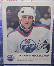 86-87 Red Rooster Kevin McClelland 🚨🚨🚨 Edmonton Oilers 