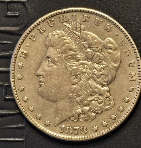 1878-S Morgan Silver Dollar, AU