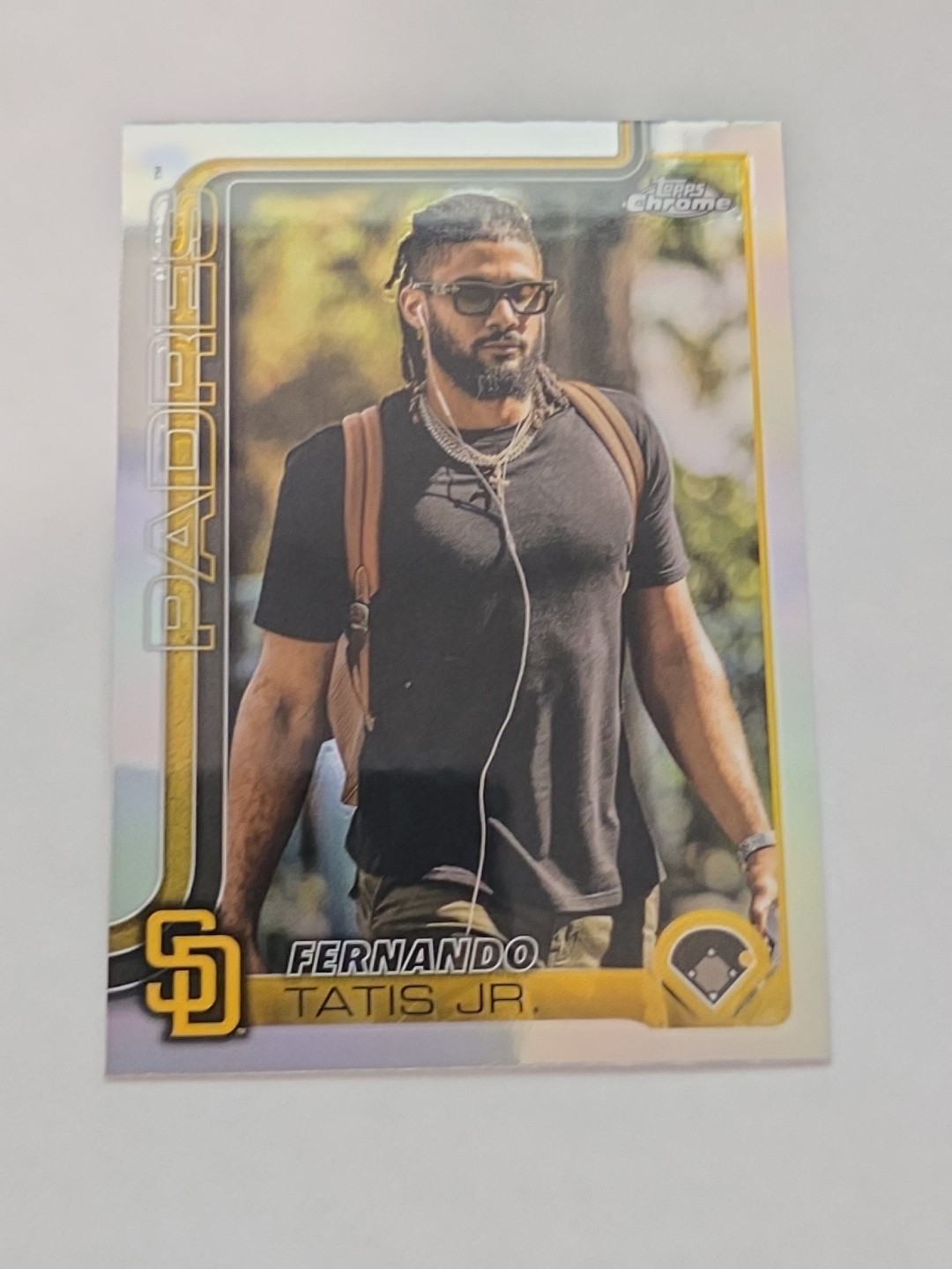 2025 Topps Chrome Fernando Tatis Jr. Image Variation #159 San Diego Padres