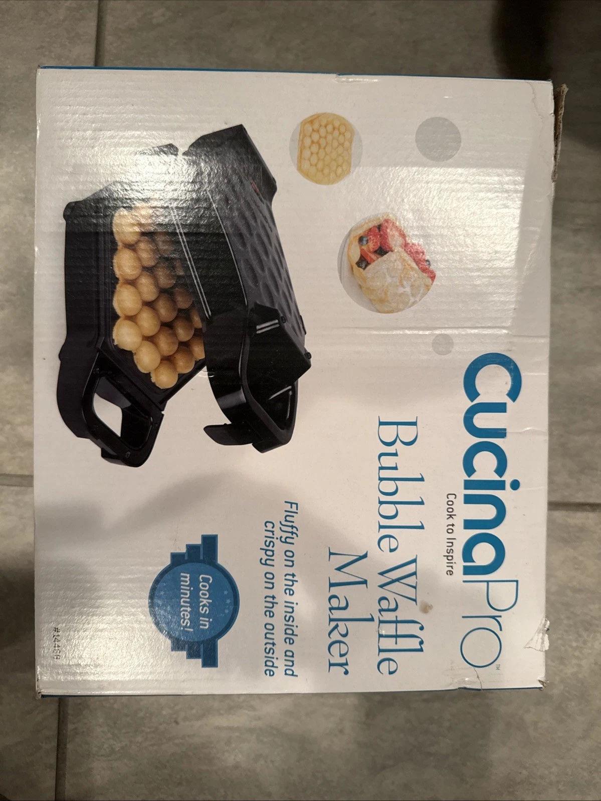 Bubble Waffle Maker- Electric Non stick Hong Kong Egg Waffler Iron