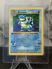 Pokémon TCG  1999 Blastoise 1st Edition Shadowless Base Set Holo LP
