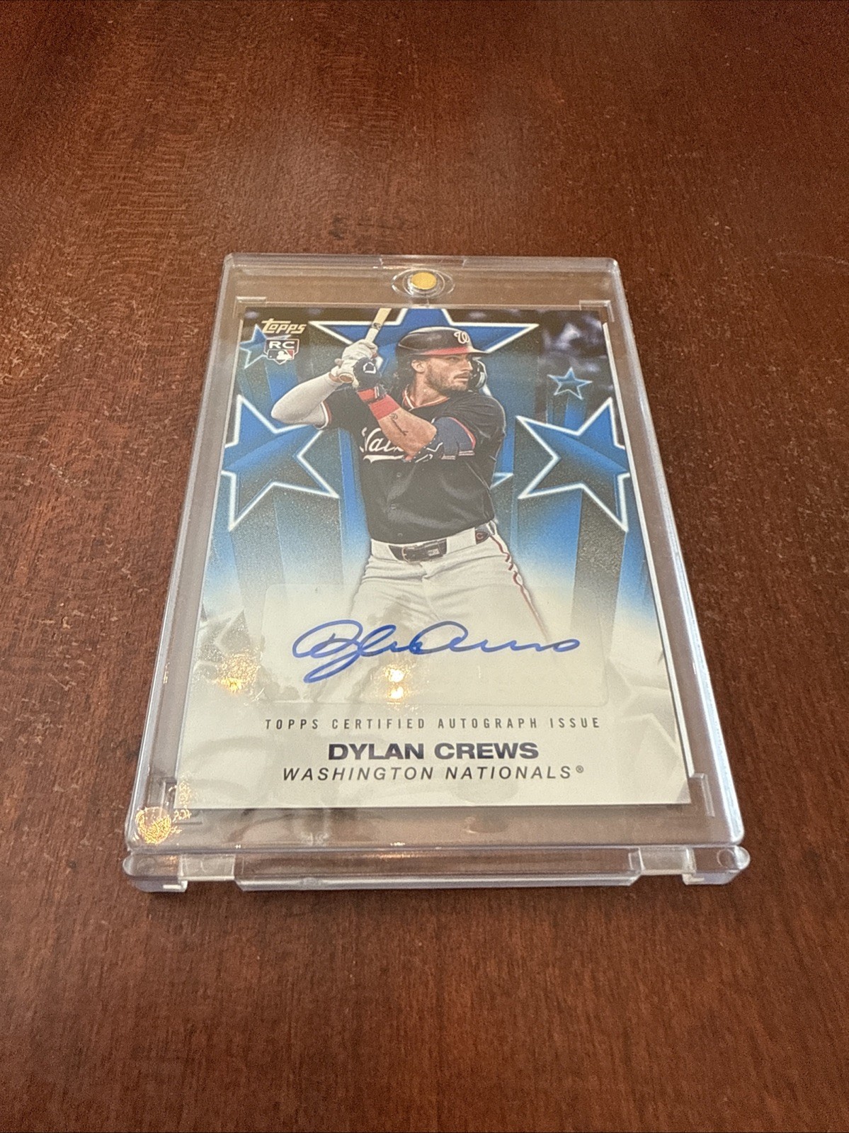 2025 Topps Series 1 - Baseball Stars Autographs Dylan Crews #BSA-DC Blue /150 RC